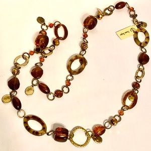 Premier Jewelry Honey Necklace/Bracelet set